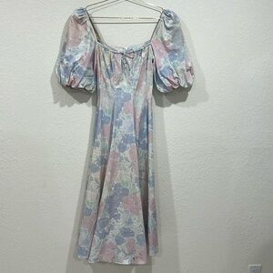 The Watercolor Day dress by Selkie